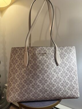 Kate Spade New York Spade Flower Coated Canvas All Day Large Tote